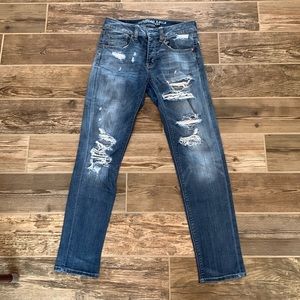 American Eagle Super Super Stretch Jeans. Size 00